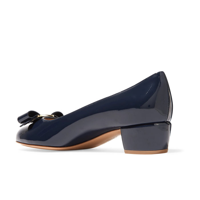 Image 4 of フェラガモレディシューズ 0539449 NAPLAK-CALF OXFORD BLUE Pumps Blue