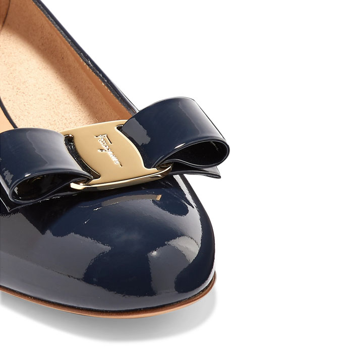Image 5 of フェラガモレディシューズ 0539449 NAPLAK-CALF OXFORD BLUE Pumps Blue