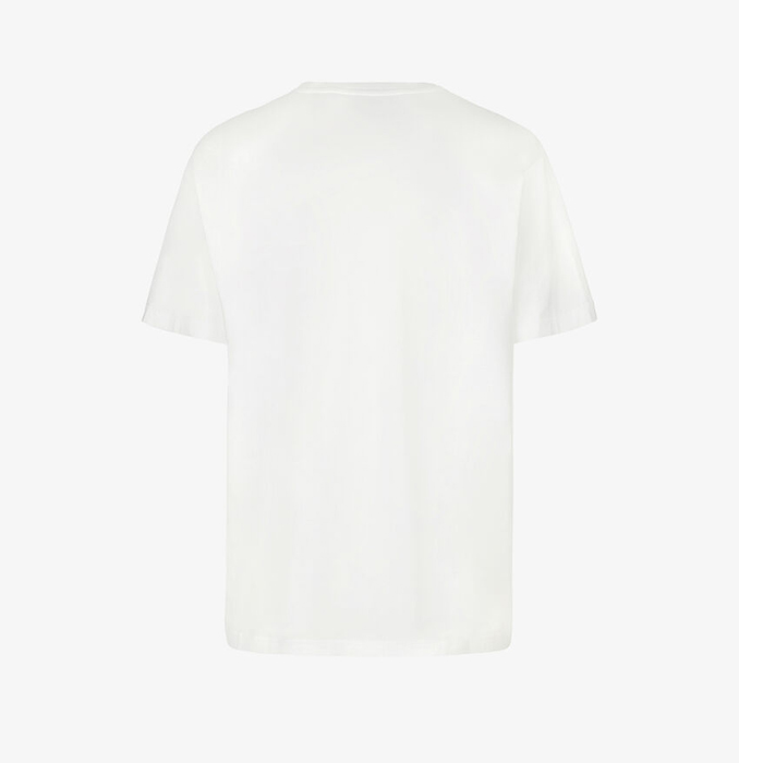 Image 5 of ジバンシィ クルーネック 半袖Tシャツ カットソー ロゴT シグニチャー刺繍 コットン  BM70RL3002 100