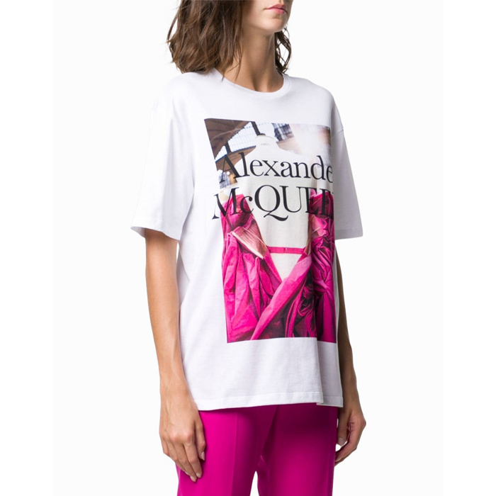 Image 3 of アレキサンダー マックイーン レディース Tシャツ   610895 QZAAZ 0900