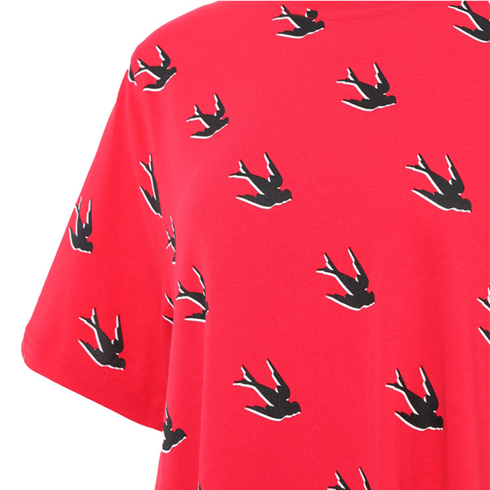 Image 4 of アレキサンダー マックイーン レディースツバメ柄ワンピース 401641 OJ61 6109