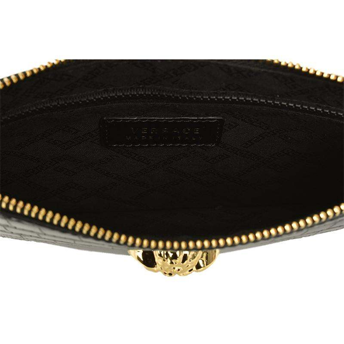 Image 5 of ヴェルサーチメンズメデューサヘッドブラッククラッチ DP84725 COV5 41OH
