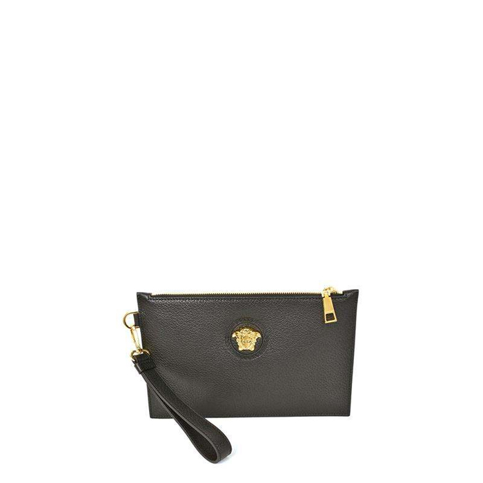 Image 6 of ヴェルサーチメンズメデューサヘッドブラッククラッチ DP84725 GOVV 41OH