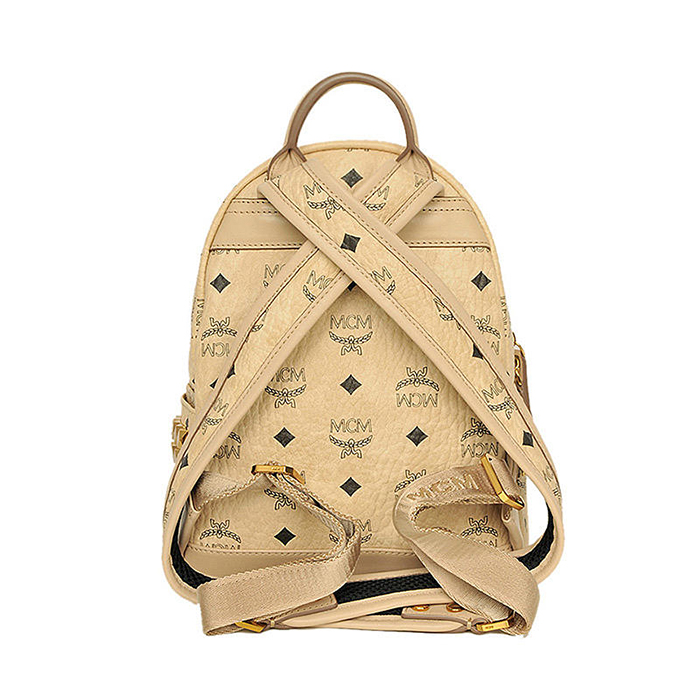 Image 4 of MCM レディース ベージュ リュックサック バックパック MMK6SVE41IG