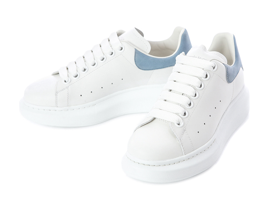Image 3 of アレキサンダーマックイーン ALEXANDER MCQUEEN 553770 WHGP7 9048 レディースコントラストソフトブルータブプラットフォームスニーカー