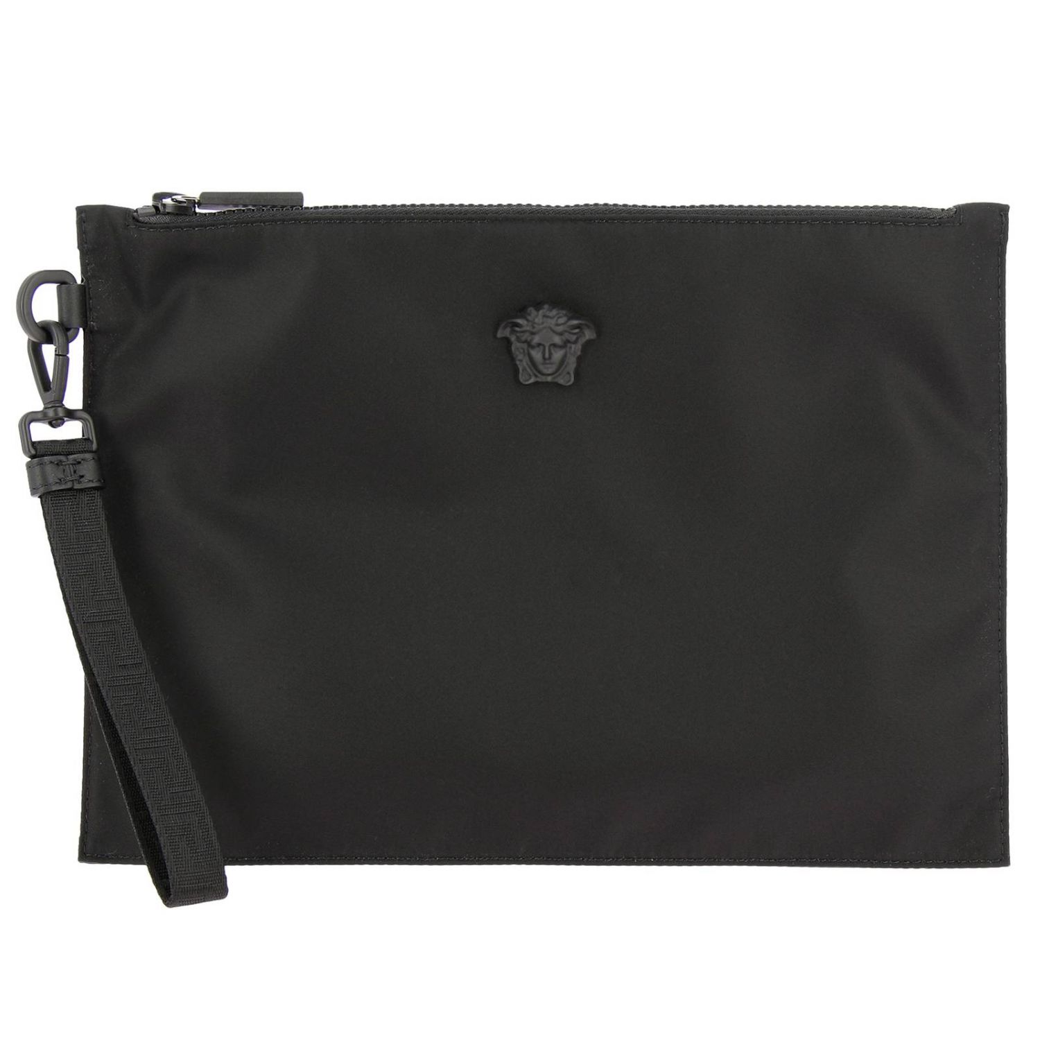 Image 3 of ヴェルサーチメンズメデューサヘッドブラッククラッチ  DP85102 NYLV KNN