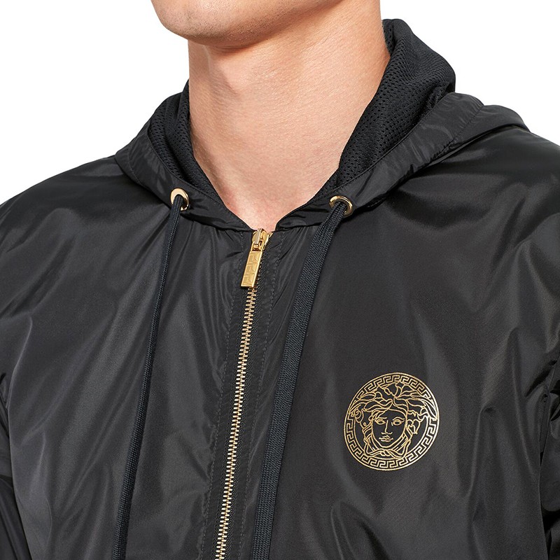 Image 4 of ヴェルサーチメンズメデューサヘッドフード付きジャケット AGU03001 0251 A008