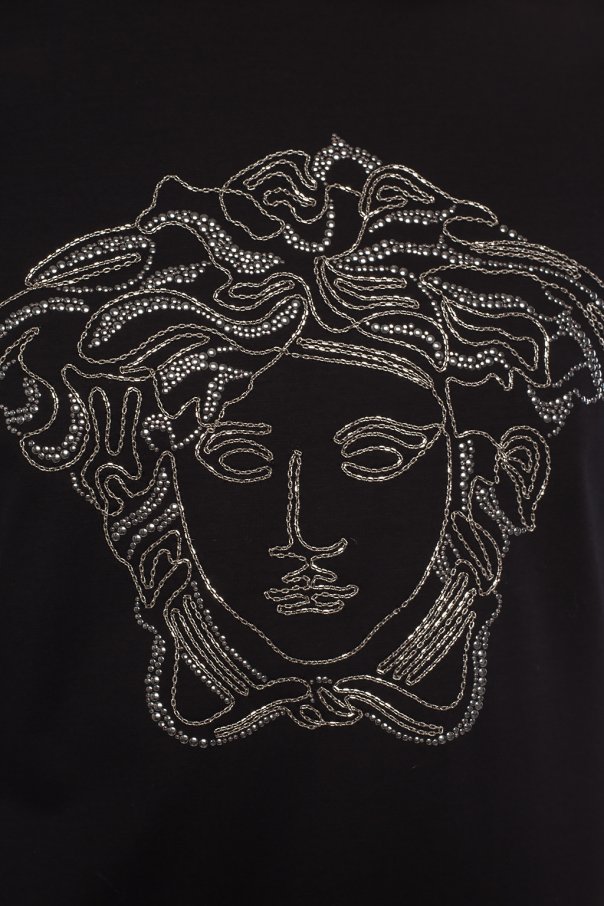 Image 5 of ヴェルサーチメデューサヘッドショートスリーブ Tシャツ A77977 A214683 A008