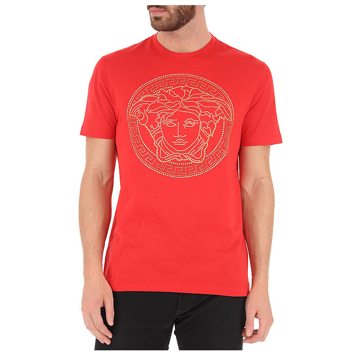 Image 3 of ヴェルサーチ ゴールドトーン メデューサヘッドショートスリーブTシャツ A77987 A201952 A041