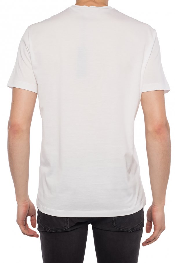 Image 4 of VERSACE Gold Tone Medusa Head Short Sleeve T-shirt  A77987 A201952 A001