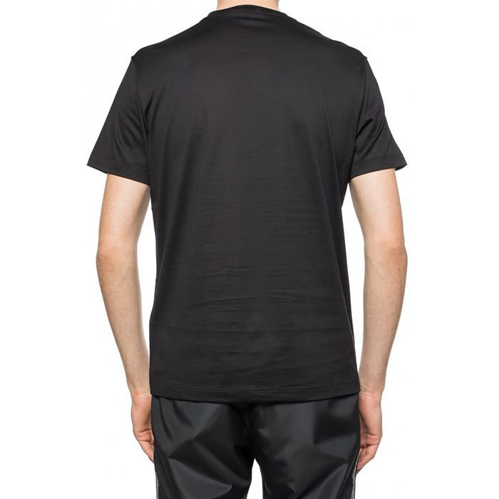 Image 4 of ヴェルサーチメンズニューコットンブランドレタープリントメンズ半袖Tシャツ A81548 A201952 A008