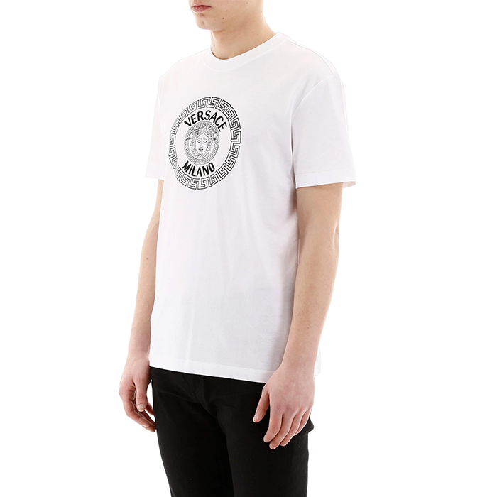 Image 3 of ヴェルサーチメデューサプリントメンズ半袖Tシャツ A85161 A228806 A2048