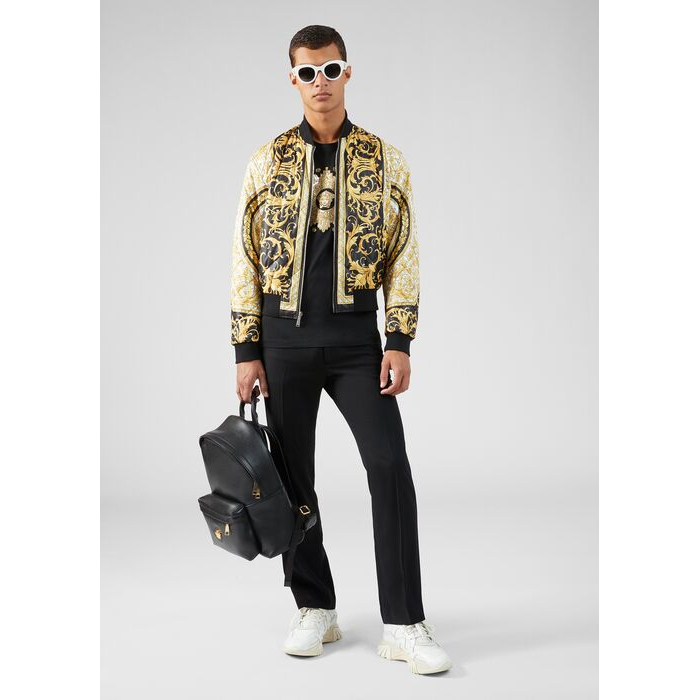 Image 3 of ヴェルサーチ メデューサ装飾Tシャツ A85171 A228806 A2003 ブラック