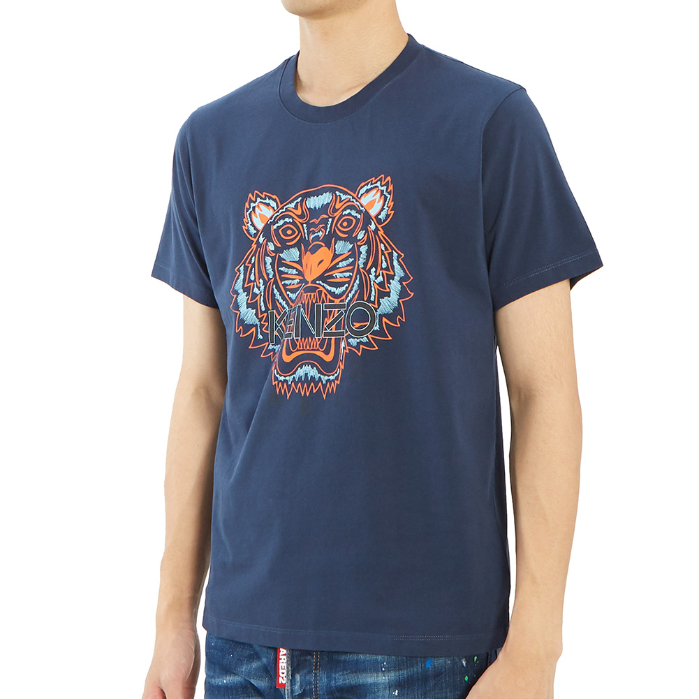 Image 4 of ケンゾーメンズ タイガープリントTシャツ 5TS050 4YA 78