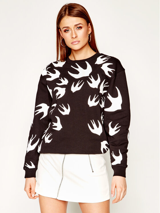 Image 3 of アレキサンダー マックイーンレディースシグネチャースワロースウェットシャツ 337341 LT72 1000