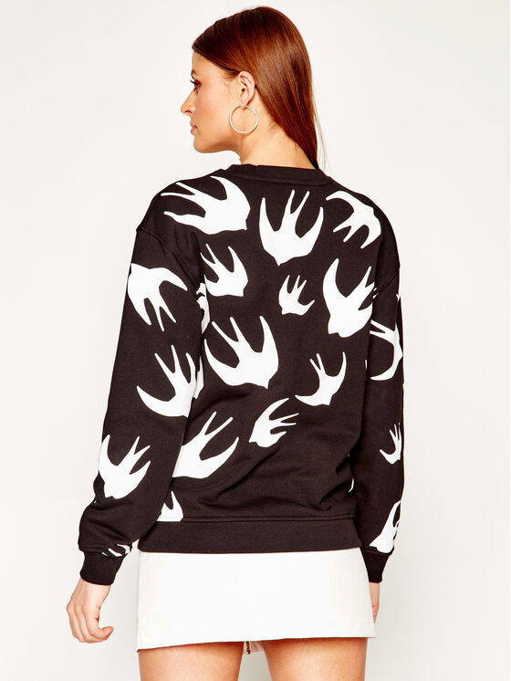 Image 4 of アレキサンダー マックイーンレディースシグネチャースワロースウェットシャツ 337341 LT72 1000