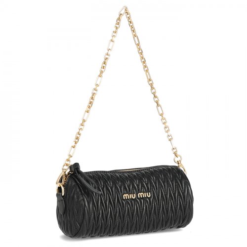 Image 3 of ミュウミュウ マテラッセナッパレザーミニショルダーバッグ 5NE843 N88 F0002