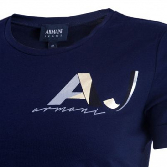 Image 4 of AJ LADIES T-SHIRT アルマーニ ジーンズ レディースTシャツ 3Y5T41 5JABZ 1576
