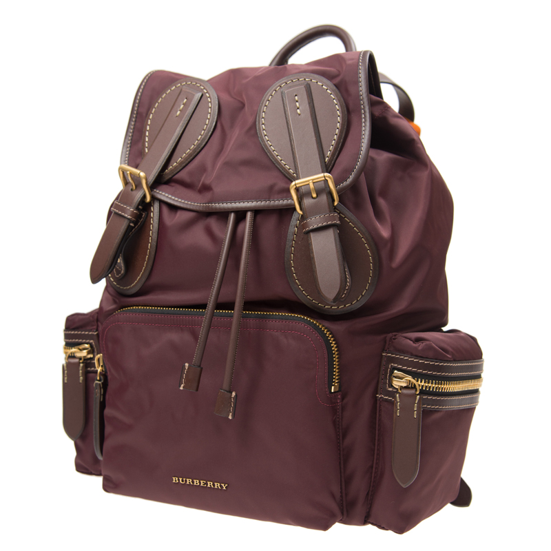 Image 5 of BURBERRY BACKPACK バーバリー バックパック 4064866 60930 RED