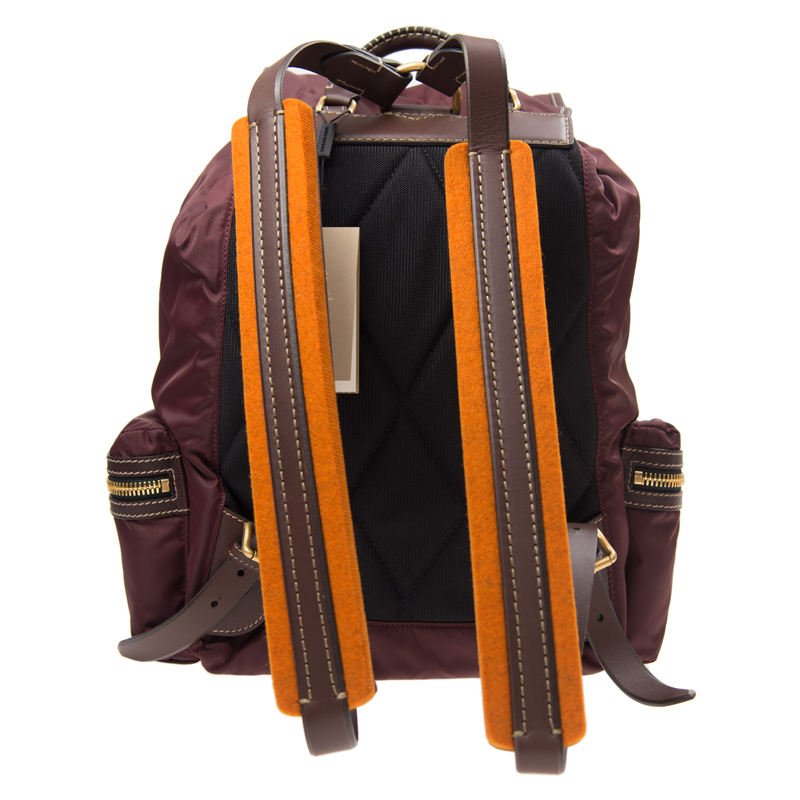 Image 3 of BURBERRY BACKPACK バーバリー バックパック 4064866 60930 RED
