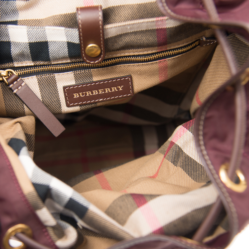 Image 6 of BURBERRY BACKPACK バーバリー バックパック 4064866 60930 RED