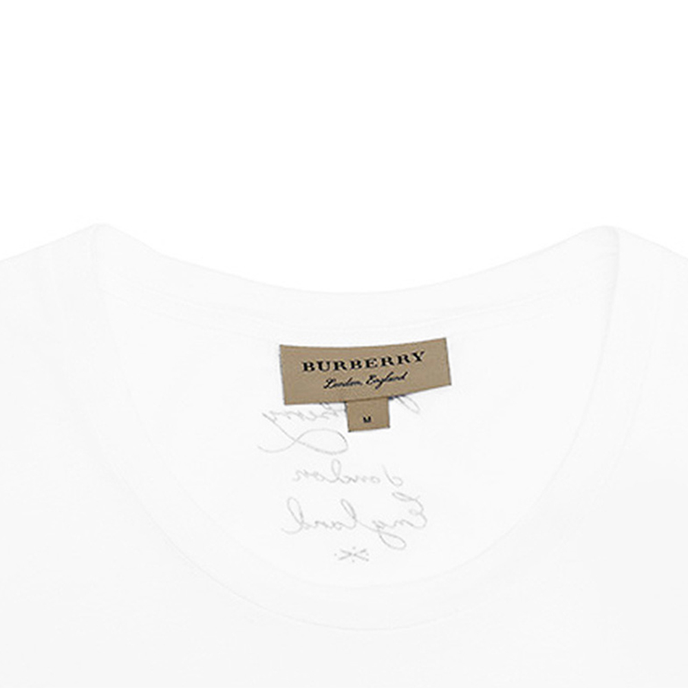 Image 3 of BURBERRY LADIES T-SHIRT バーバリー レディース T シャツ 4067558 10000 WHITE