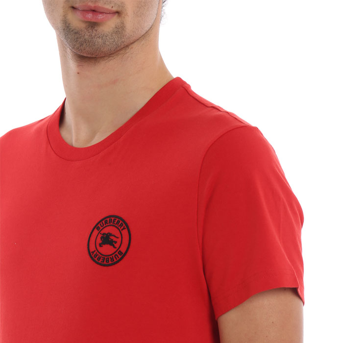Image 4 of BURBERRY MEN T-SHIRT バーバリー メンズ Tシャツ 8007815 A1369 RED