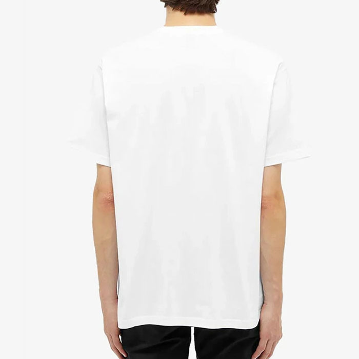 Image 3 of BURBERRY MEN T-SHIRT バーバリー メンズ Tシャツ 8017485 A1464 WHITE