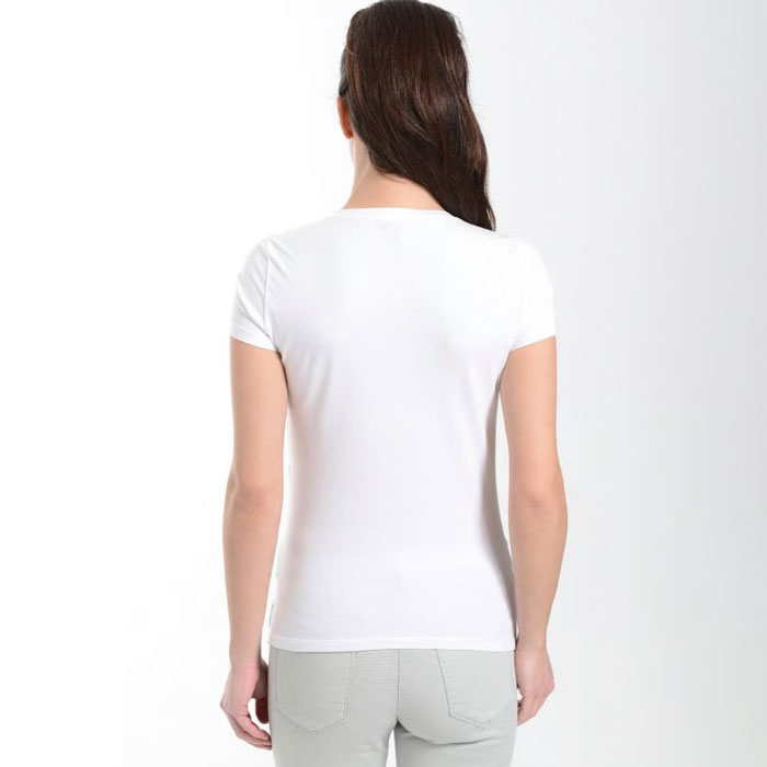 Image 3 of ARMANI JEANS LADIES T-SHIRT アルマーニ ジーンズ レディースTシャツ V5H43AH 10