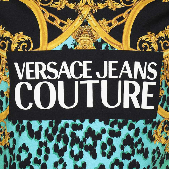 Image 3 of VERSACE JEAN MEN T-SHIRT ヴェルサーチ ジーンメンズTシャツ B3GVA7MB 30288 155