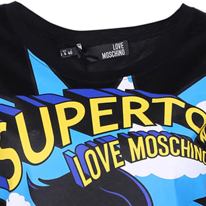 Image 3 of MOSCHINO LADIES T-SHIRT モスキーノ レディース T シャツ W4F9825 M3049 C74
