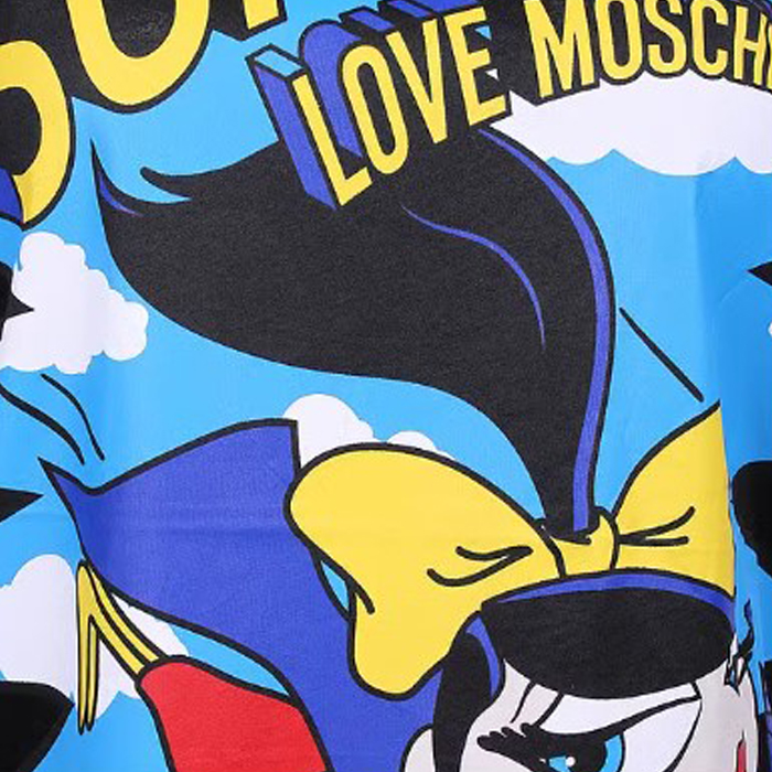 Image 4 of MOSCHINO LADIES T-SHIRT モスキーノ レディース T シャツ W4F9825 M3049 C74