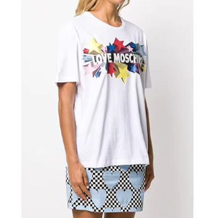 Image 3 of MOSCHINO LADIES T-SHIRT モスキーノ レディース T シャツ W4F8729 M3876 A00